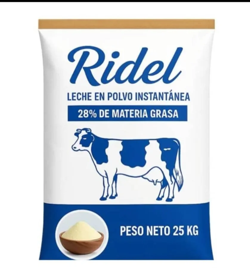Leche entera 25 kg